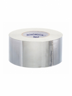 Hliníková páska, samolepiaca, šírka 50 mm, 50 m/bal, teplotná odolnosť do 350 °C