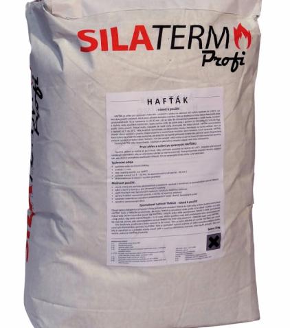 SILATERM, kachliarska žiaruvzdorná malta HAFŤÁK, vrece 25 kg