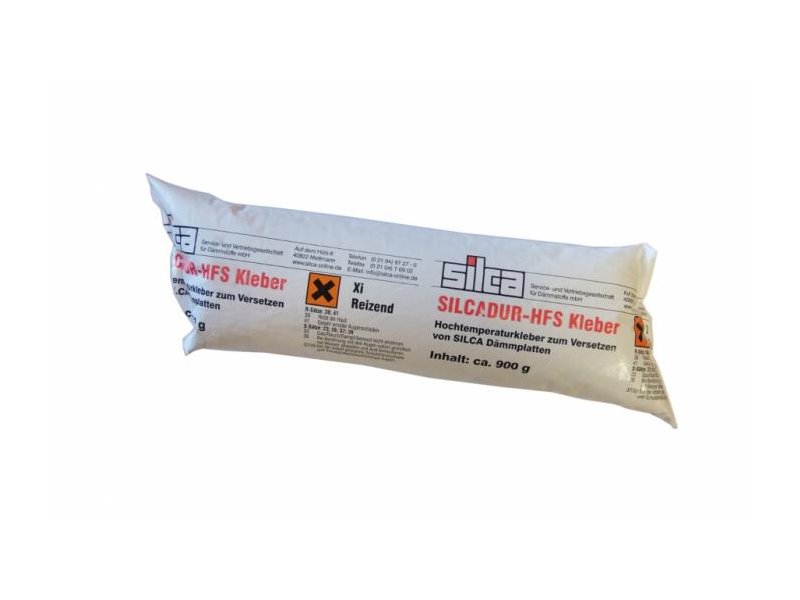 SILCADUR-HFS lepidlo pre izolačné dosky, Tmax 950 °C, 900g