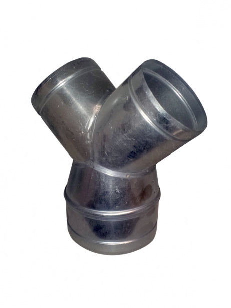Y – kus o150, 2×125/90, pozink