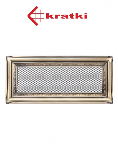 Krbová mriežka KR 11×32 cm, rustikálna, bez žalúzie