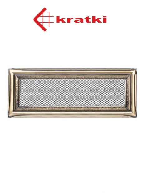 Krbová mriežka KR 11×42 cm, rustikálna, bez žalúzie